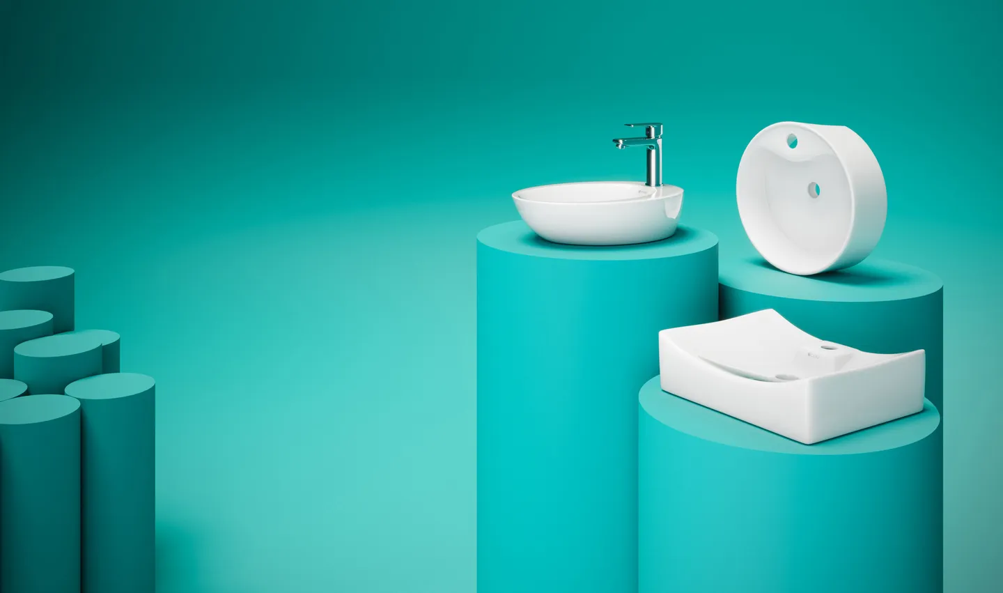 El baño que se queda contigo.